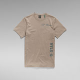 G-Star RAW® Multi Stencil Graphic Slim T-Shirt Brown