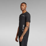 G-Star RAW® Multi Stencil Graphic Slim T-Shirt Black