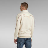 G-Star RAW® Half Zip Binding Sweater White