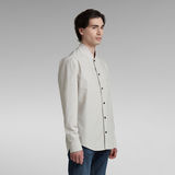 G-Star RAW® Rib Collar Regular Shirt Grey