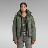G-Star RAW® Meefic Hooded Quilted Jacket Green