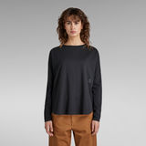 G-Star RAW® Woven Mix Loose Top Black