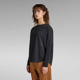 G-Star RAW® Woven Mix Loose Top Black