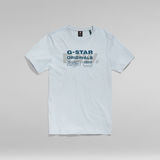G-Star RAW® RAW Originals Slim T-Shirt Hellblau