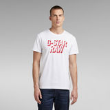 G-Star RAW® Retro Shadow Graphic T-Shirt Weiß