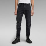 G-Star RAW® 5620 3D Zip Knee Skinny Jeans Zwart