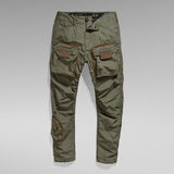 G-Star RAW® Pantalon Cargo 3D Regular Tapered Vert