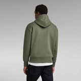 G-Star RAW® Vulcanic RAW Loose Hooded Sweater Green