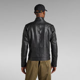 G-Star RAW® Rider Leather Jacket Black
