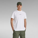 G-Star RAW® T-shirt Unisex Center Logo Loose Blanc