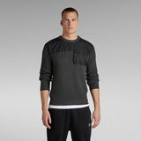 G-Star RAW® Pull en maille Unisex Army Gris