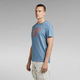 G-Star RAW® Retro Shadow Graphic T-Shirt Medium blue