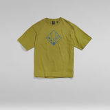 G-Star RAW® T-shirt Typography Boxy Vert