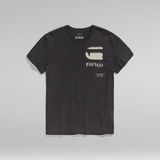 G-Star RAW® Camiseta G RAW Typography Gris