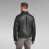 G-Star RAW® Arc 3D Leather Jacke Schwarz