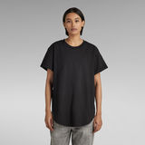 G-Star RAW® T-shirt Long Slit Zwart