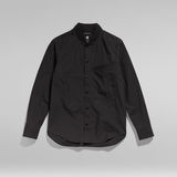 G-Star RAW® Rib Collar Regular Shirt Black