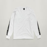 G-Star RAW® Sweat Léger Logo Tape Gris
