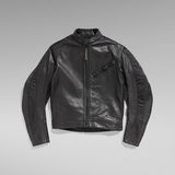 G-Star RAW® Moto Leather Jacket Mix Black