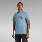 G-Star RAW® Stencil RAW T-Shirt Mittelblau