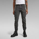 G-Star RAW® Pantalones Rovic Zip 3D Regular Tapered Gris