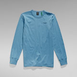 G-Star RAW® Base-T-Shirt Ronde Hals Midden blauw