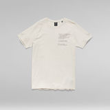 G-Star RAW® Korpaz Logos Graphic T-Shirt White