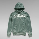 G-Star RAW® Gsraw Graphic Hooded Sweater Green