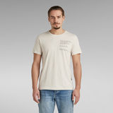 G-Star RAW® Korpaz Logos Graphic T-Shirt Weiß