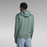G-Star RAW® Gsraw Graphic Hooded Sweatshirt Grün