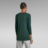 G-Star RAW® Adjustable Sleeve Slim Top Green