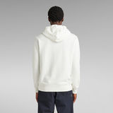 G-Star RAW® Originals Hooded Sweater White