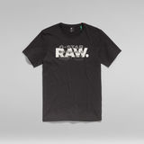 G-Star RAW® T-shirt Raw Originals Slim Noir
