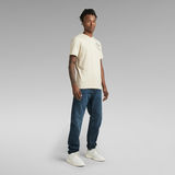 G-Star RAW® Merman Back Graphic Slim T-Shirt Beige