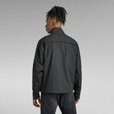 G-Star RAW® Long Pocket Track Overshirt Zwart