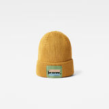 G-Star RAW® Effo Long Label Beanie Yellow front