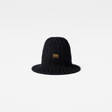 G-Star RAW® Knitted Brimmed Hat Black