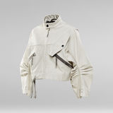 G-Star RAW® E Leather Bomber White