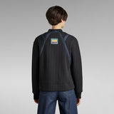 G-Star RAW® Jacquard Bomber Sweater Jacket Black