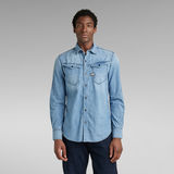 G-Star RAW® Denim Shirt Arc 3D Slim Midden blauw