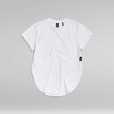 G-Star RAW® Long Slit T-Shirt White