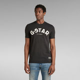 G-Star RAW® Felt Applique T-shirt Schwarz