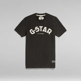 G-Star RAW® Felt Applique T-shirt Schwarz
