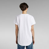 G-Star RAW® Long Slit T-Shirt White