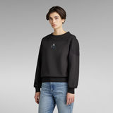 G-Star RAW® Graphic Insert Sweater Black