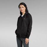 G-Star RAW® Premium Core 2.0 Hooded Zip Through Sweater Black