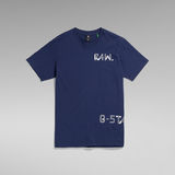 G-Star RAW® Multiple 7411 T-Shirt Dunkelblau