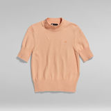 G-Star RAW® Core Mock Knitted Pullover Pink