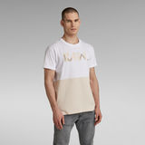 G-Star RAW® T-shirt 7411 Cut & Sewn Multi couleur