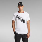 G-Star RAW® Lash Sports Graphic T-Shirt White